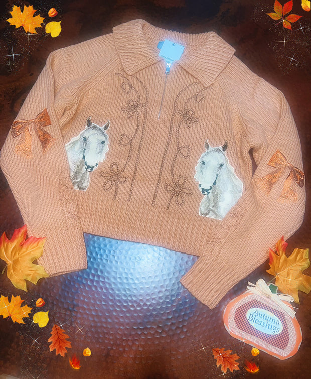 Toffee Caramel Roll Sweater