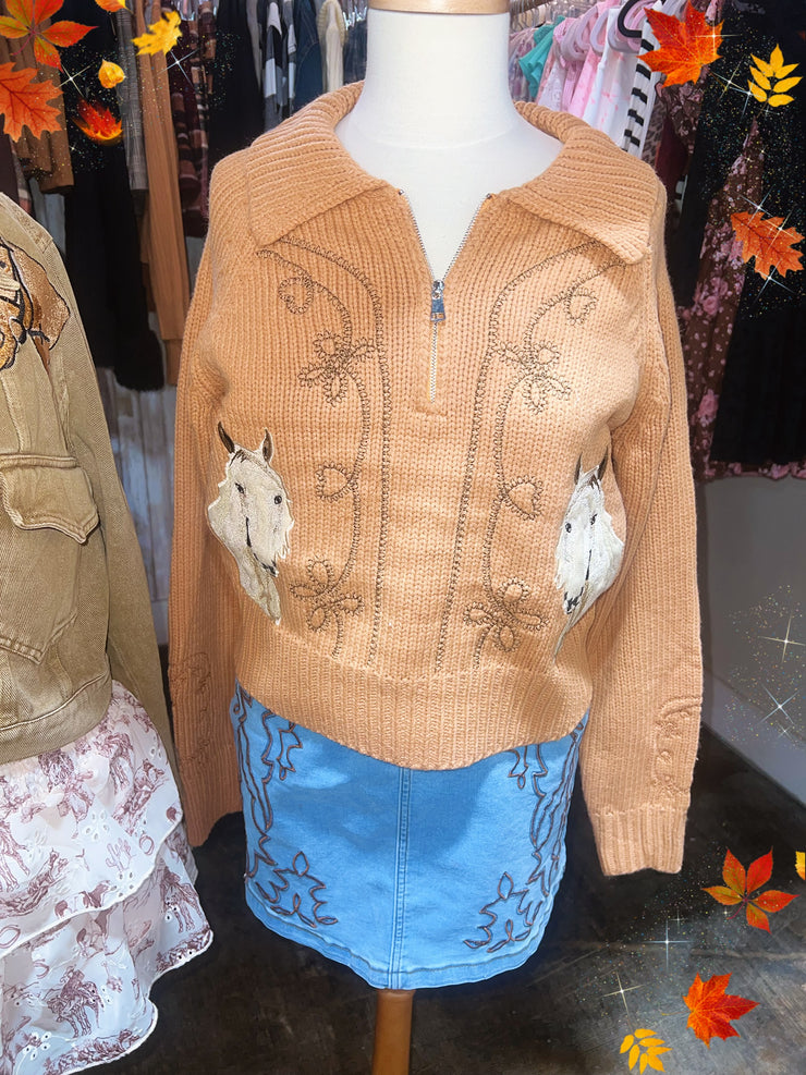 Toffee Caramel Roll Sweater