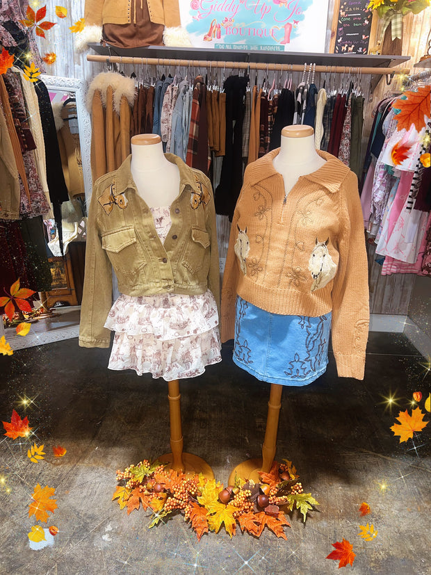 Toffee Caramel Roll Sweater